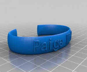 My Customized Bracelet 3D Models