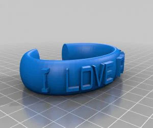 My Customized More Stretchlet Bracelet 3D Models