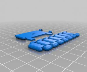 My Customized Flexible Name Bracelet 3D Models