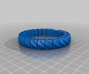 My Customized Cause Bracelet Brgrgr 3D Models